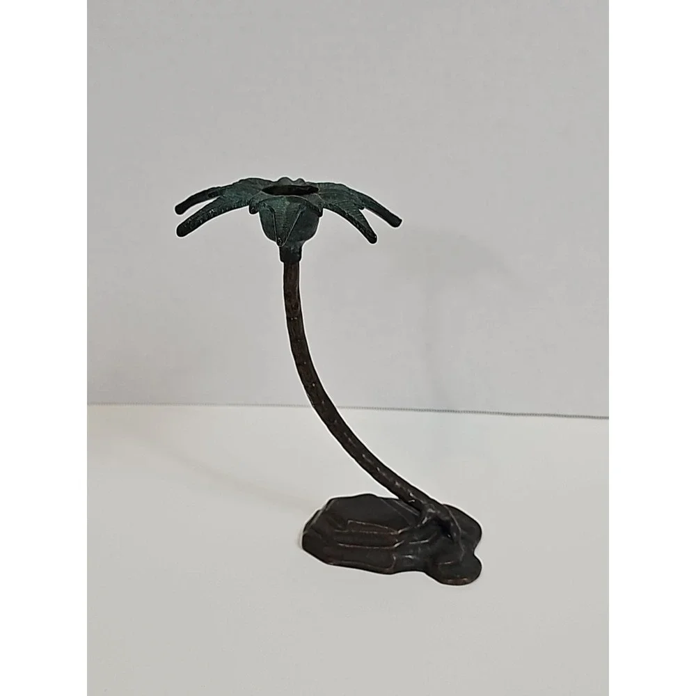 Vintage Bronze Palm Tree. Mid Century Modern SPI‎